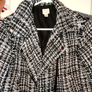 A New Day black and white Medium Winter Jacket